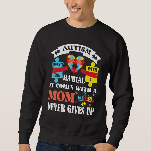 Sweatshirt Autisme - Sensibilisation sur l'autisme (Devant)
