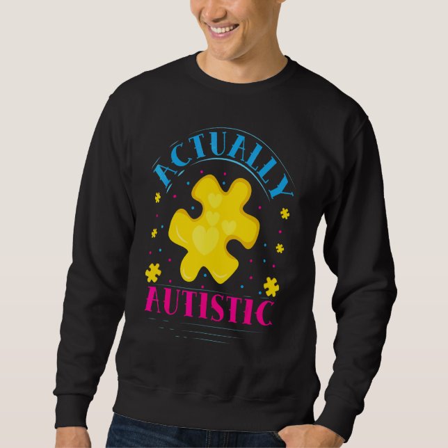 Sweatshirt Autiste (Devant)