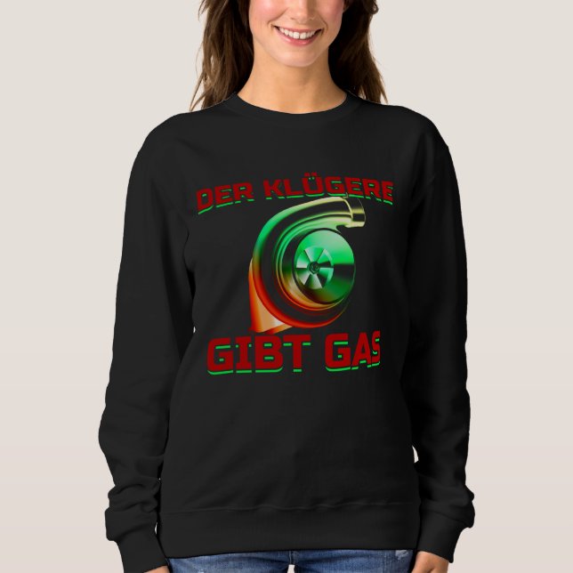 Sweatshirt Auto Tuner Outfit Car Mechanic Racing Car Tuning   (Devant)