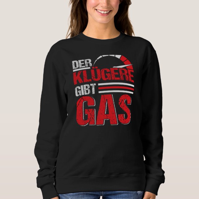 Sweatshirt Auto Tuner Outfit Voiture Mécanique Course Réglage (Devant)