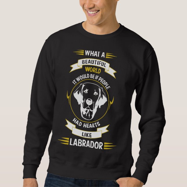 Sweatshirt Autocollant de laboratoire (Devant)