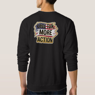 Sweatshirt Autocollant de Paix Patriotique