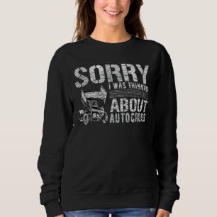 Sweatshirt Autocross Roadracer Pour Une Voiture Et Vélo Racer
