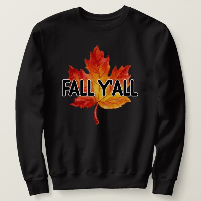 Sweatshirt Automne à tous Saison d'automne (Design devant)