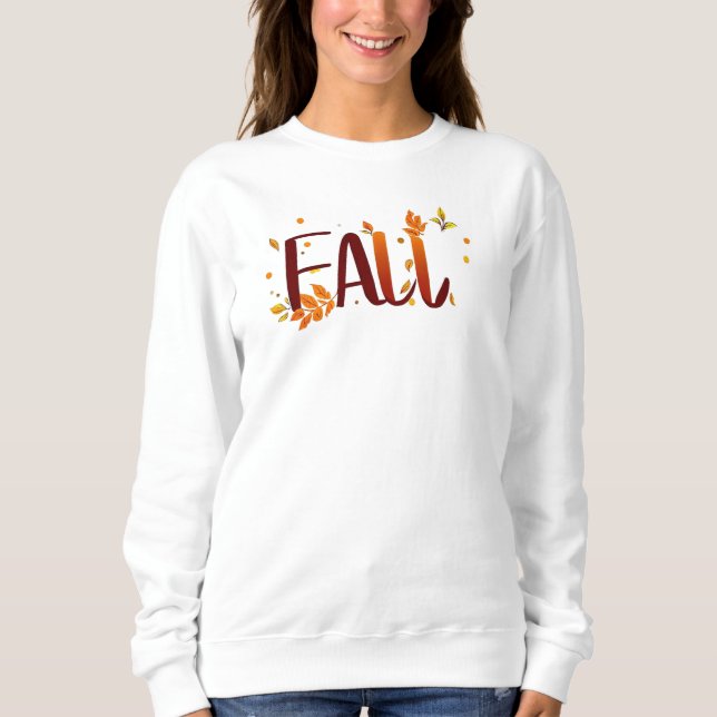 Sweatshirt Automne/Automne/Feuille (Devant)