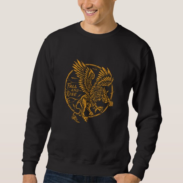 Sweatshirt Automne et montée (Devant)