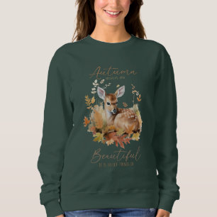 Sweatshirt Automne Nous Montre