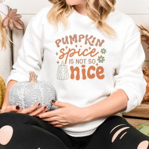 SWEATSHIRT AUTOMNE THEMED M'EMMENER AU PATCH CITROUILLE