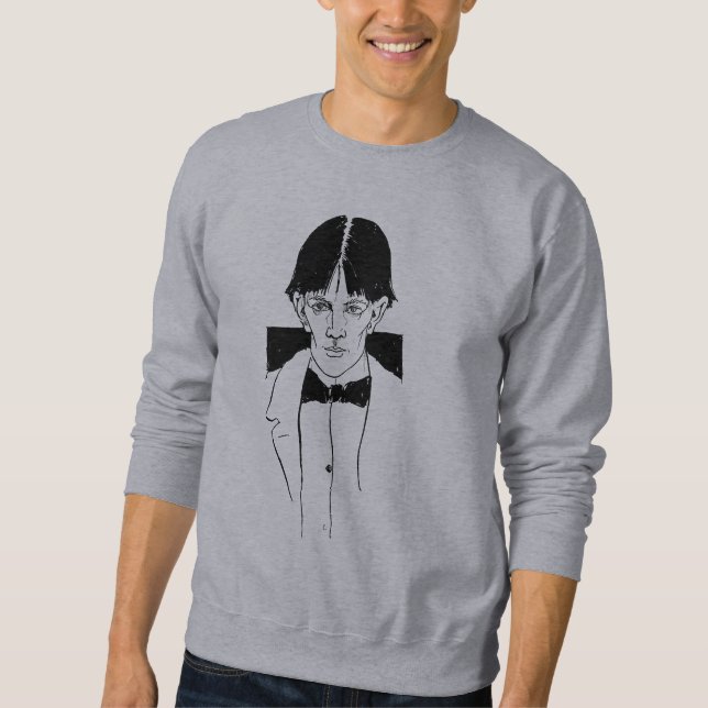 Sweatshirt Autoportrait de l'artiste, Aubrey Beardsley (Devant)