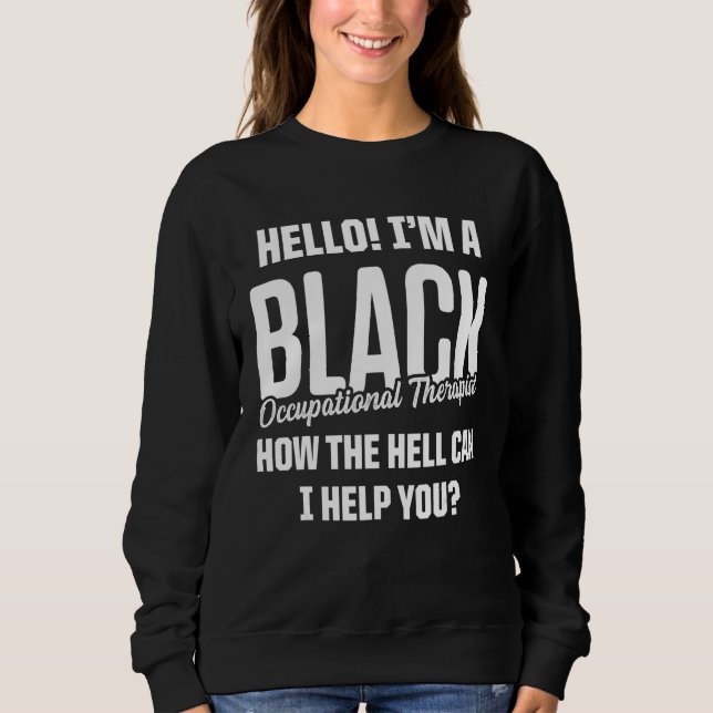 Sweatshirt Autre Thérapie ergothérapeute 11 (Devant)