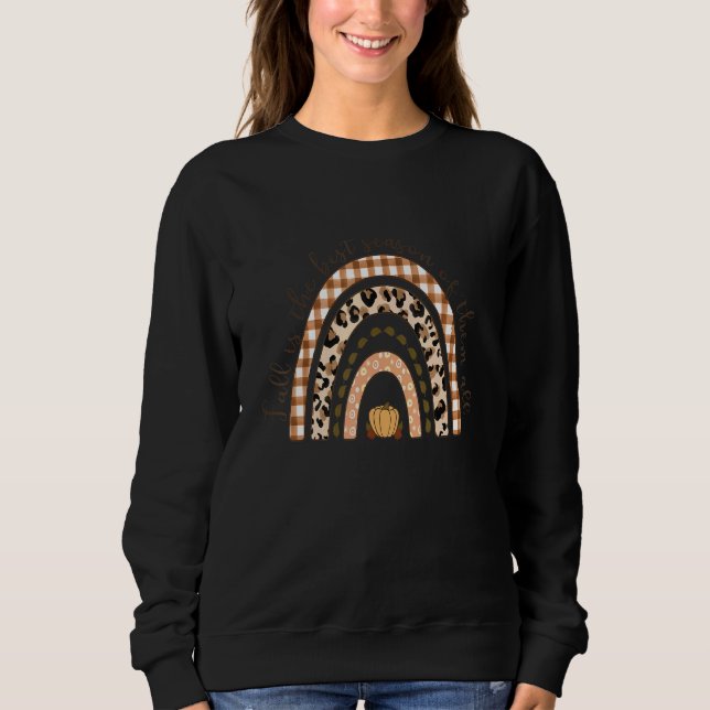 Sweatshirt Autumn Fall is The Best Season Family Pajama Thank (Devant)