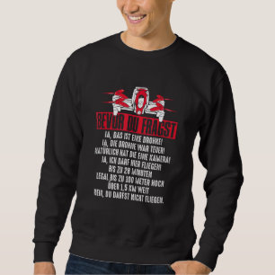 Sweatshirt Avant De Poser Une Réponse Aux Questions Drone Dro