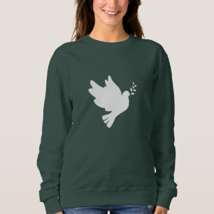 Sweatshirt avec White Dove   Calme et élégant