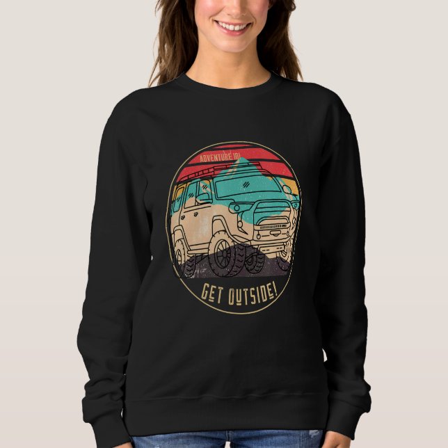 Sweatshirt Aventure 101 4runner Dans Les Grands Extérieurs (Devant)