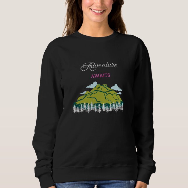 Sweatshirt Aventure Attend (Devant)