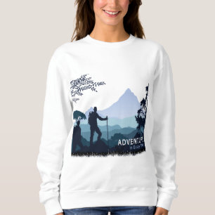 Sweatshirt Aventure Randonnée, Aventure à chaque étape