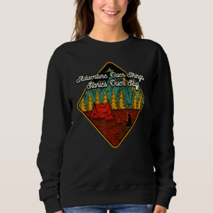 Sweatshirt Aventure sur les choses Histoires sur Stuff Campin