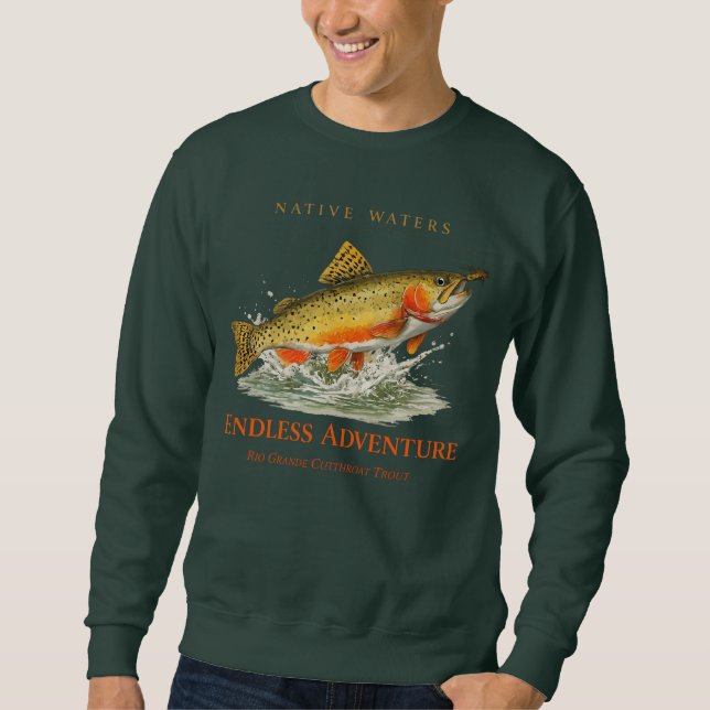 Sweatshirt Aventures sans fin des eaux natives Rio Grande  (Devant)