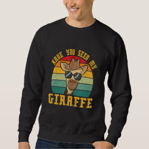 Sweatshirt Avez-Vous Vu Ma Giraffe ?