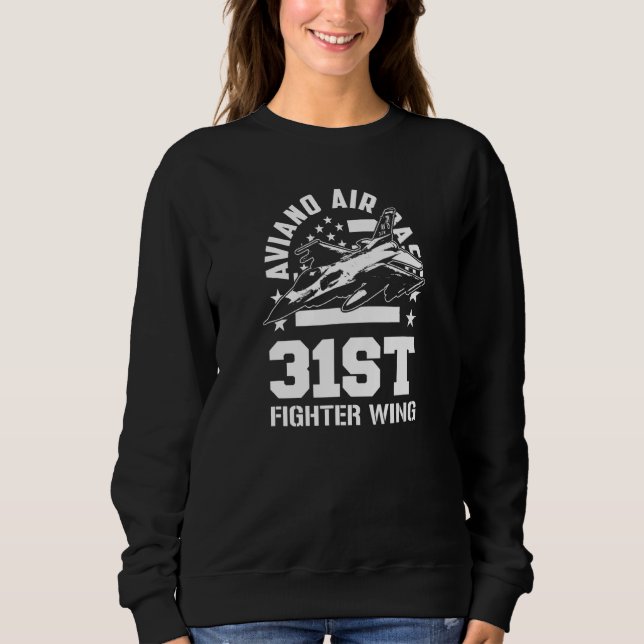 Sweatshirt Aviano Air Base 31st Fighter Wing Italy Souvenir_4 (Devant)