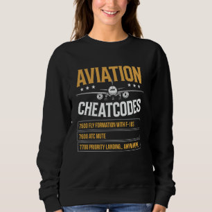 Sweatshirt Avion Pilote Avion Vintage Avion Avion Aviation Ch