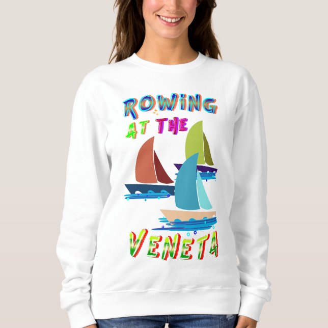 Sweatshirt Aviron À La Veneta (Devant)