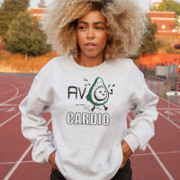 Avo-cardio Amusement Pun Doodle Jogging Sport Avoc