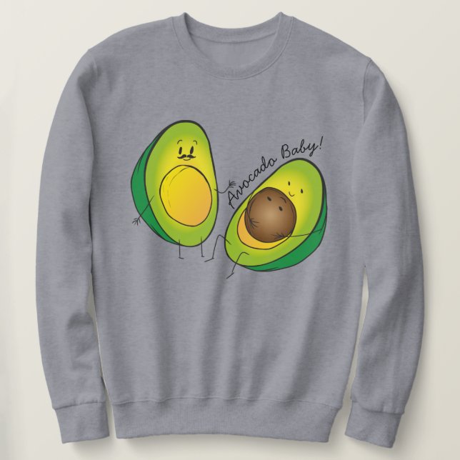 Sweatshirt Avocado Baby (Design devant)
