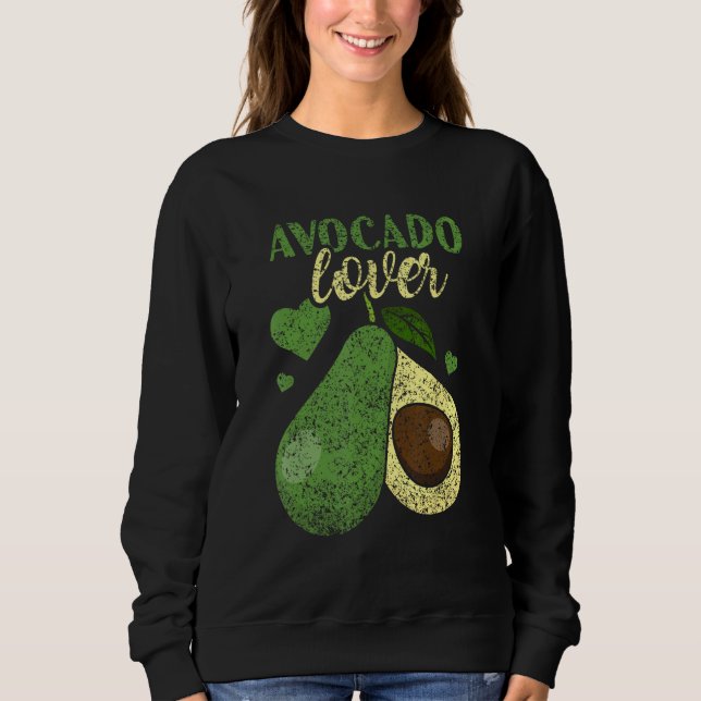 Sweatshirt Avocado  Cute Avocados Sayings (Devant)