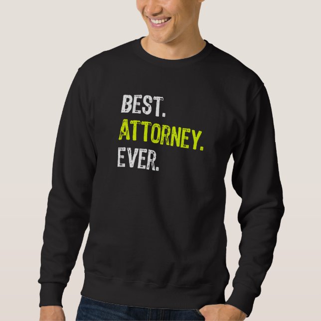 Sweatshirt Avocat du meilleur avocat (Devant)