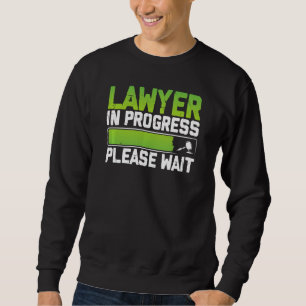 Sweatshirt Avocat En Cours Drôle Avocat Étudiant En Droit