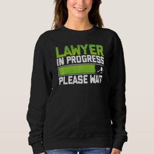 Sweatshirt Avocat En Cours Drôle Avocat Étudiant En Droit