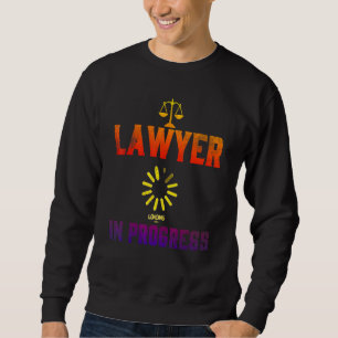 Sweatshirt Avocat en cours Étudiant de la faculté de droit 4