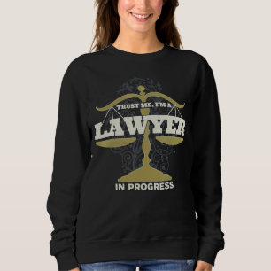 Sweatshirt Avocat en Progrès Droit École Étudiant Juris Docte
