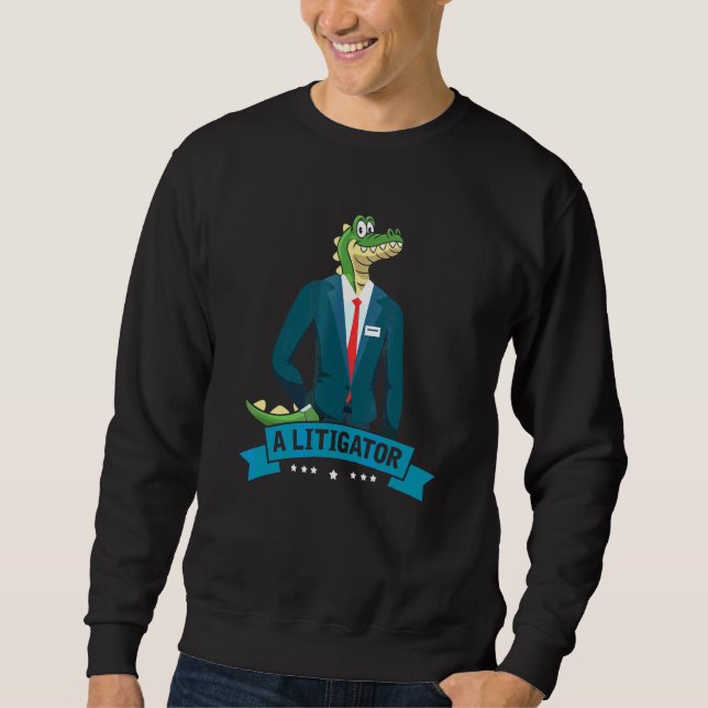 Sweatshirt Avocateur de l'avocat de l'avocat 1 (Devant)