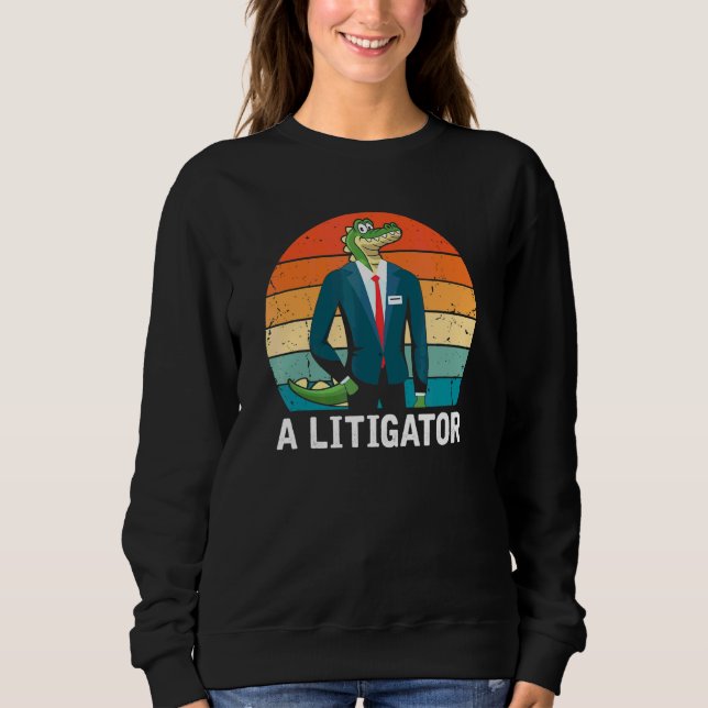 Sweatshirt Avocateur d'un avocat (Devant)