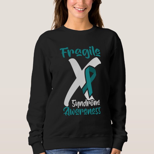 Sweatshirt Awesome Gloves For Fighter Fragile X Syndrome (Devant)