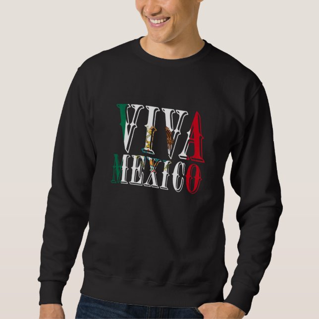 Sweatshirt Awesome Mexico  Mexico Flag Mexican Roots Women Me (Devant)