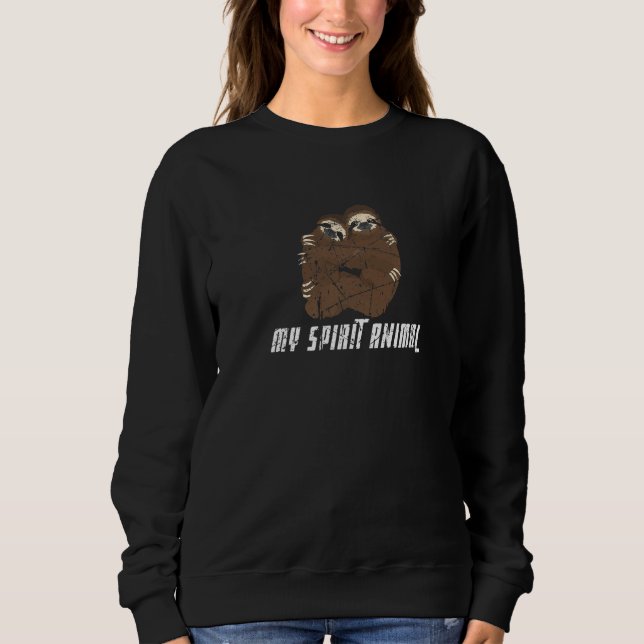 Sweatshirt Awesome Serveurs de serrure Fans Cool Sloth My Spi (Devant)