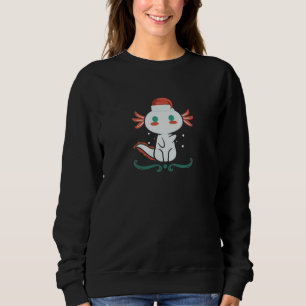 Sweatshirt Axolotl Kawaii Christmas