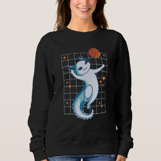 Sweatshirt Axolotl Volleyball