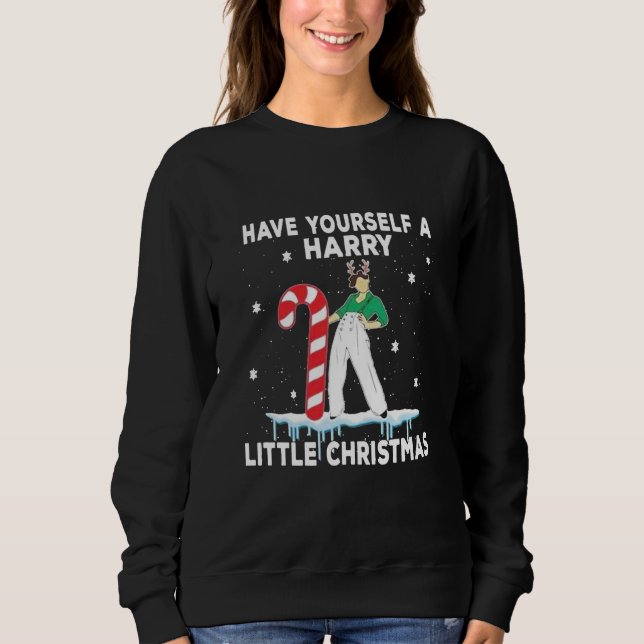 Sweatshirt Ayez Un Harry Petit Noël (Devant)