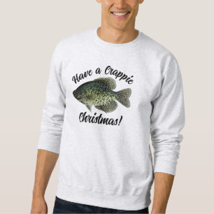 Sweatshirt Ayez un Noël de Crappie