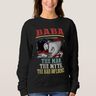 Sweatshirt Baba Le Mythe de l'homme Mauvaise influence F Vint