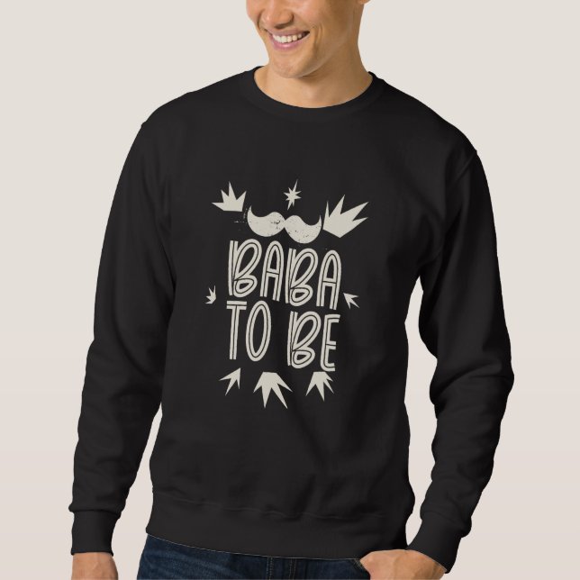 Sweatshirt Baba To Be Dad arabe Père persan Papa Daddy Fa (Devant)