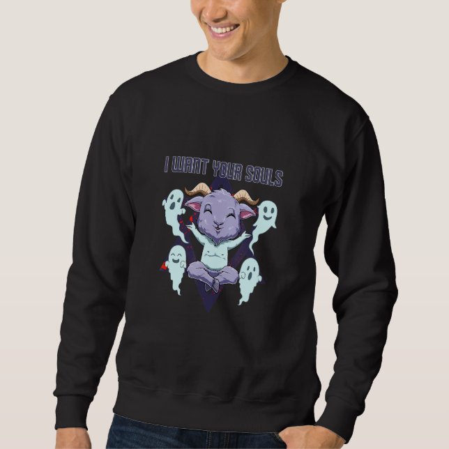 Sweatshirt Baby Baphomet (Devant)
