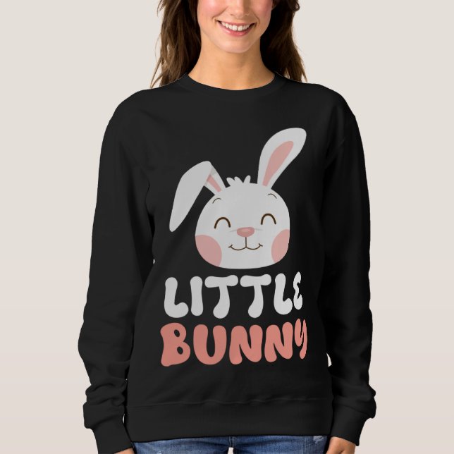 Sweatshirt Baby Bunny Little Bunny Easter Bunny Children East (Devant)