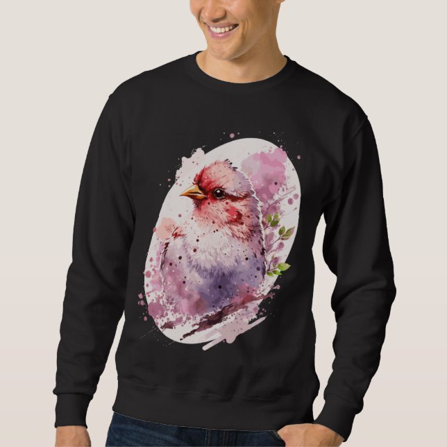 Sweatshirt Baby Chicken Chick Cherry Blossom Japanese Farm An (Devant)