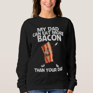 Sweatshirt Bacon Pour Hommes Femmes Bacon Bandes Foin _3