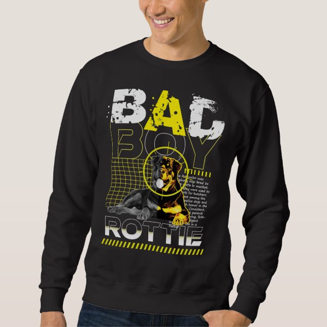 Sweatshirt Bad Boy Rottweiler (Devant)
